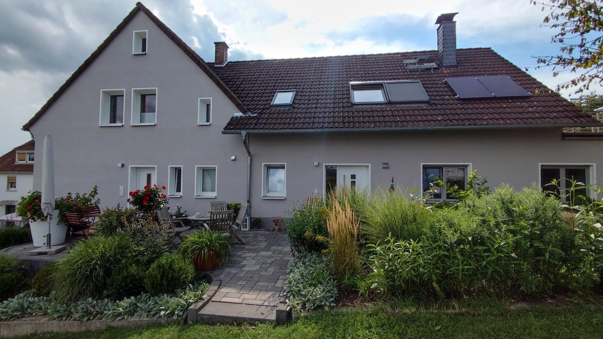 Ferienwohnung Naumann Schotten Exterior foto