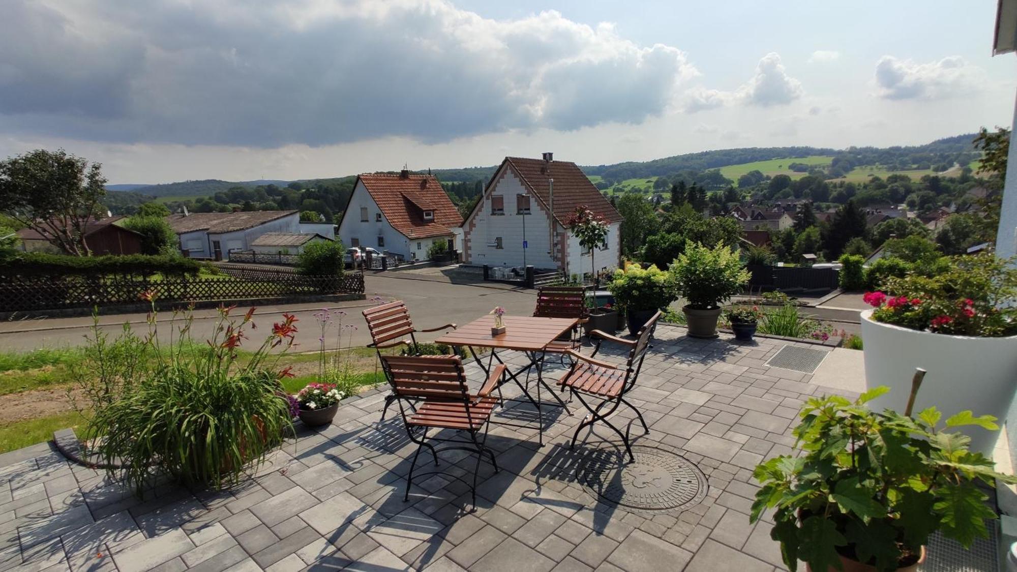 Ferienwohnung Naumann Schotten Exterior foto